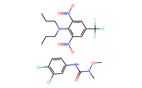 Linuron-trifluralin mixt 8070-92-6